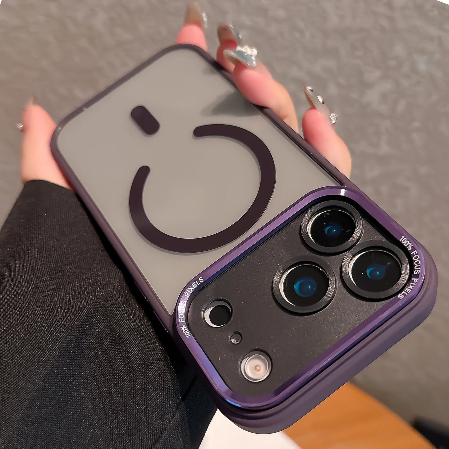 The Uplifter™ Crystal Metal Bumper Case